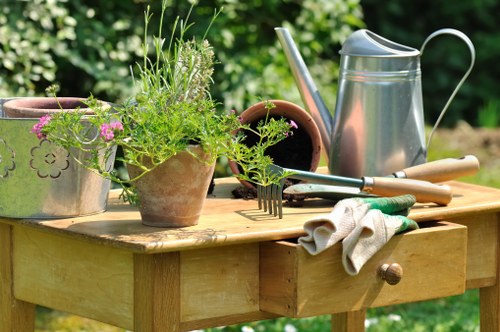 Load-based waste removal pricing for a Millwall courtyard garden job